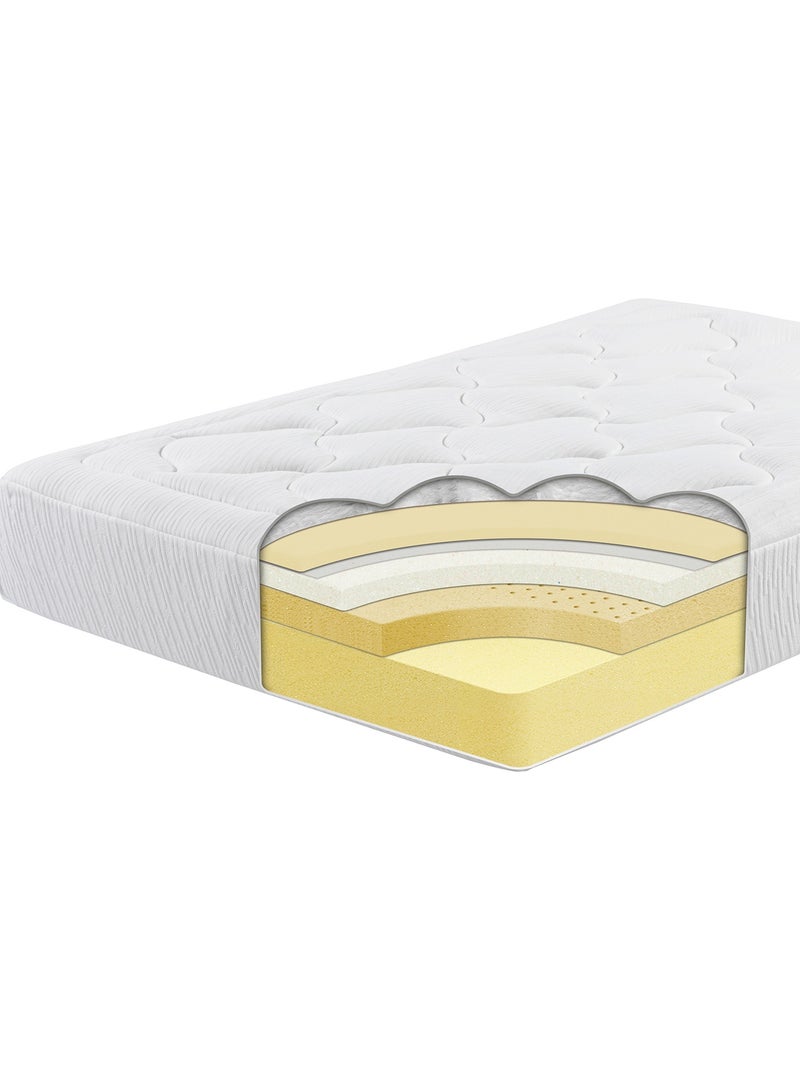 Zinus 30cm Cloud Memory Foam Mattress | King Size | Pressure Relieving Comfort | Fiberglass-Free | OEKO-TEX®| CertiPUR-US® Certified | Mattress in a Box | White | 200L×180W×30H CM | - Image 5